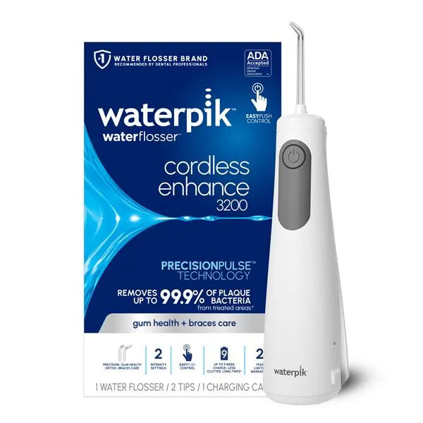 White Cordless Enhance 3200 Water Flosser