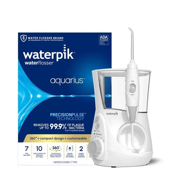 White Aquarius ™ Water Flosser